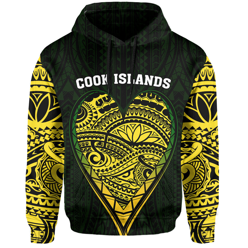 Cook Islands Pattern Hoodie Always In My Heart