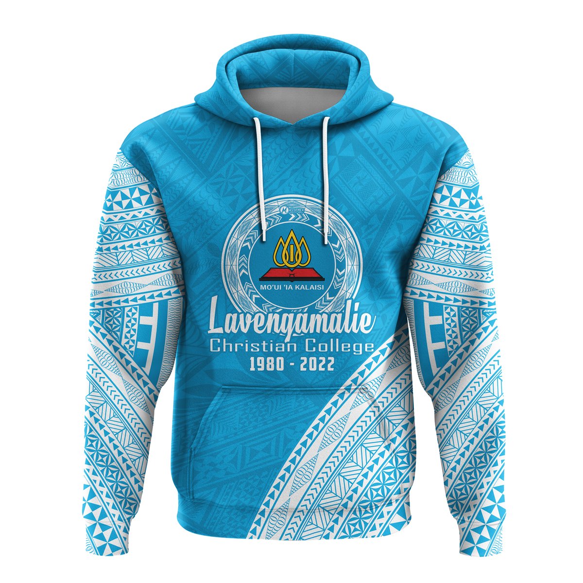 Lavengamalie College Tonga Hoodie Happy 42nd Anniversary