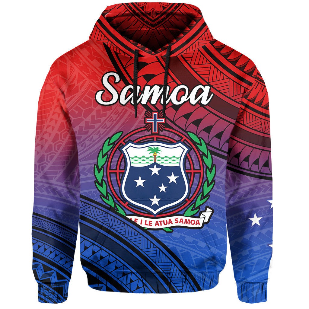 Samoa Hoodie Style Gradient Sporty Original