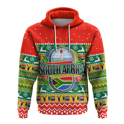 South Africa Christmas Hoodie African Springbok