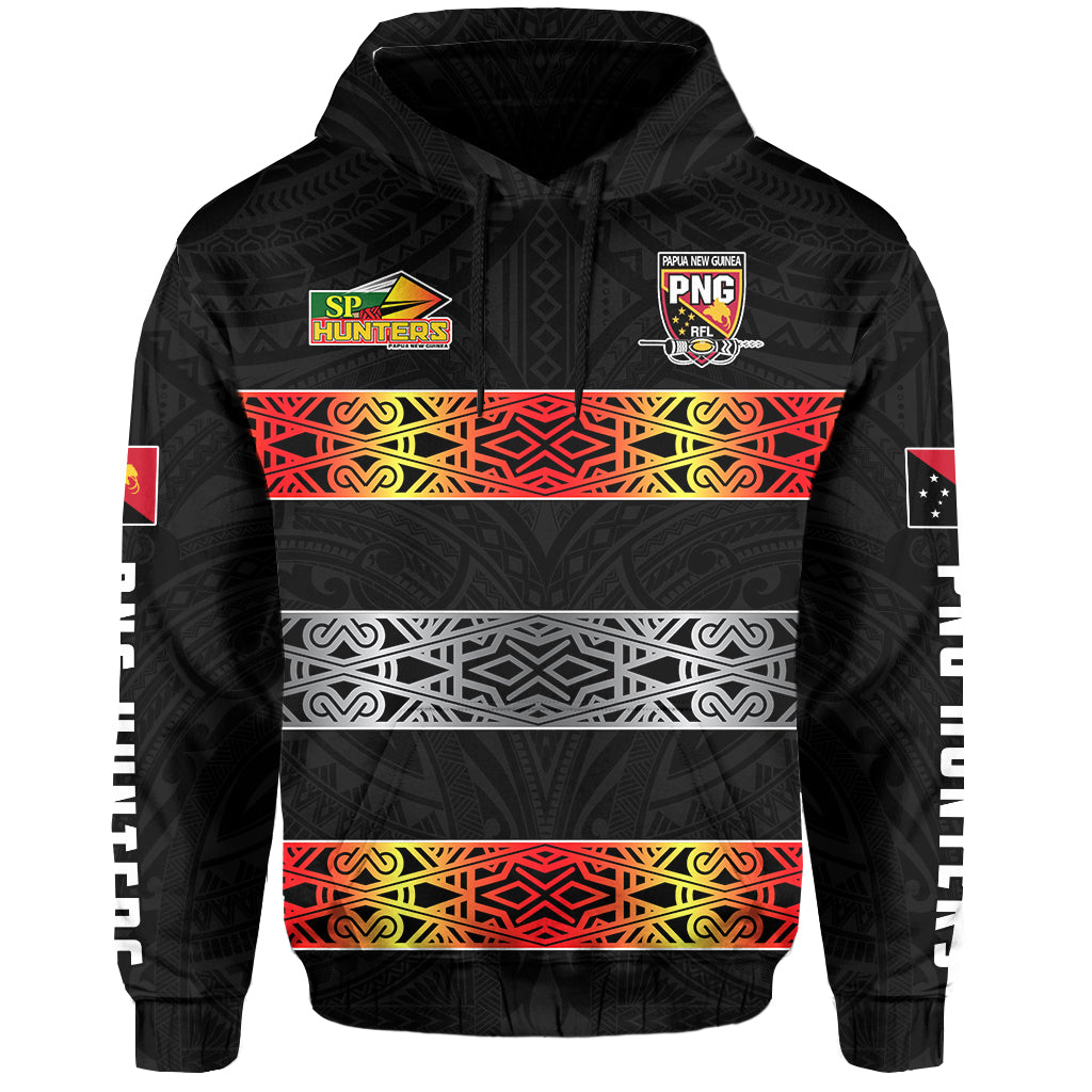 The Hunters PNG Hoodie Papua New Guinea Hunters Rugby