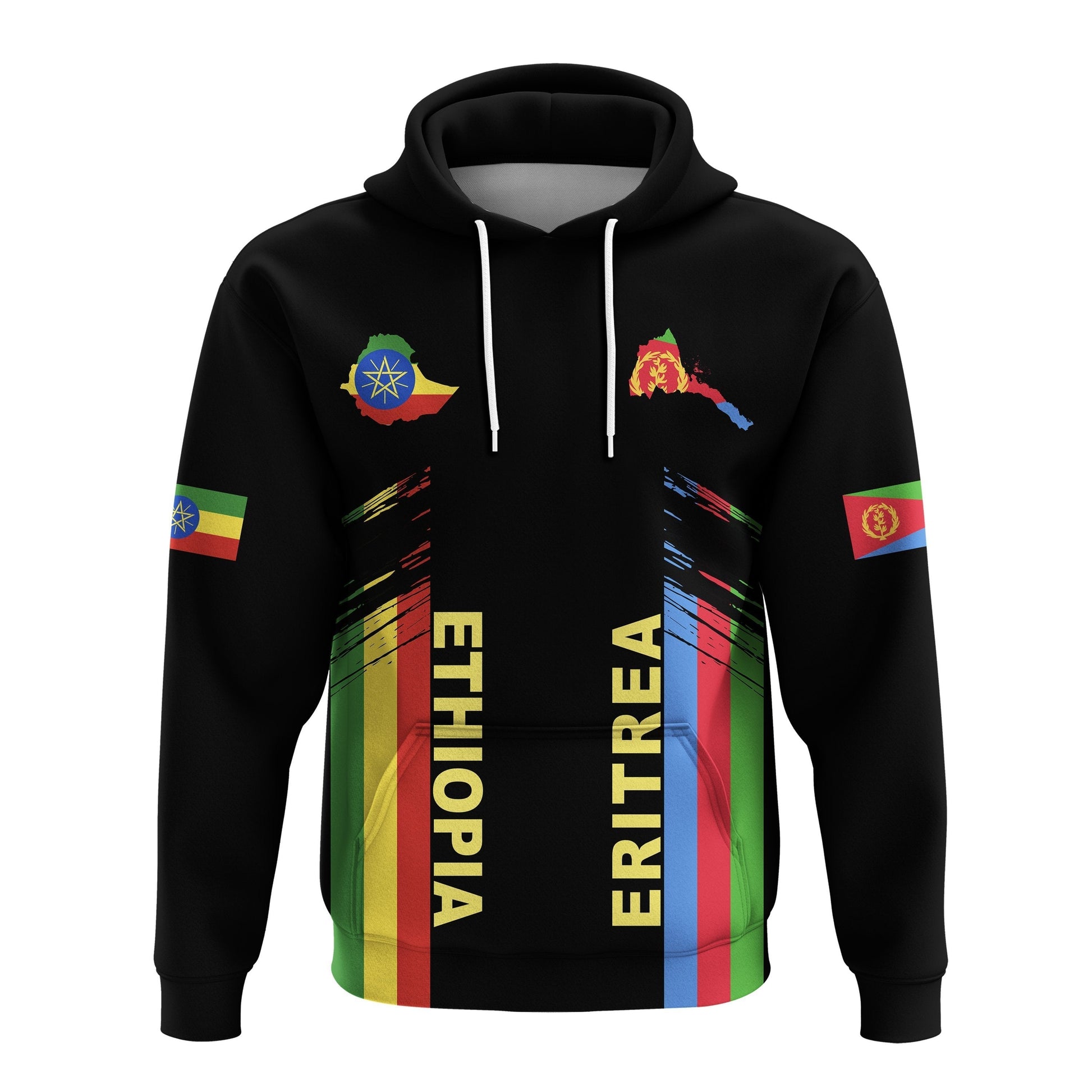 Ethiopia and Eritrea Hoodie Peace
