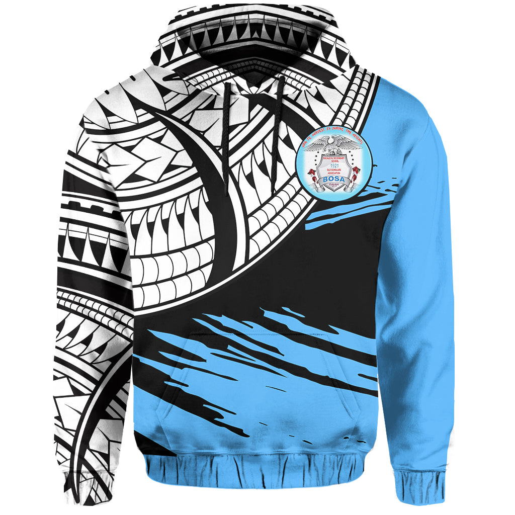 Bucalevu Secondary School Hoodie Style With Claw Pattern
