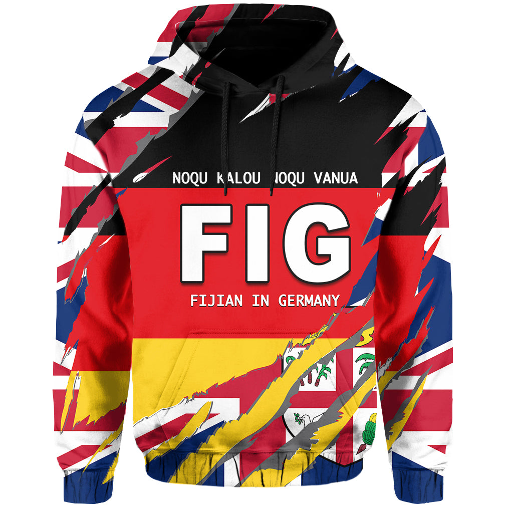 Fijian In Germany Hoodie FIG Pride Fiji