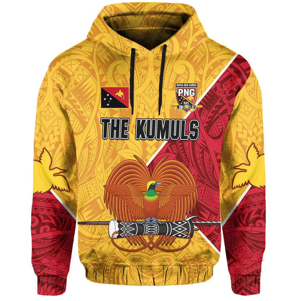 The Kumuls PNG Hoodie Papua New Guinea Polynesian Dynamic Style