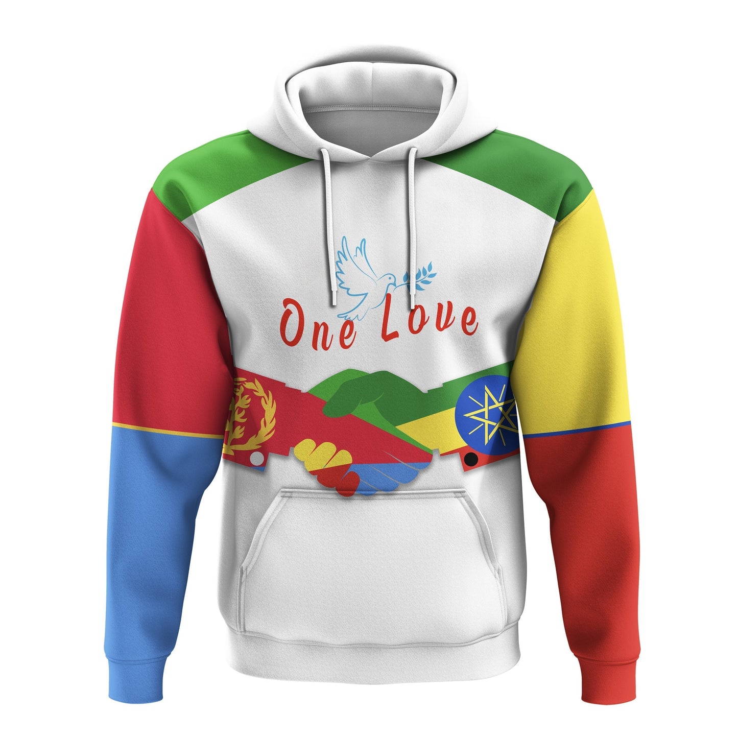 Ethiopia And Eritrea Hoodie In My Heart