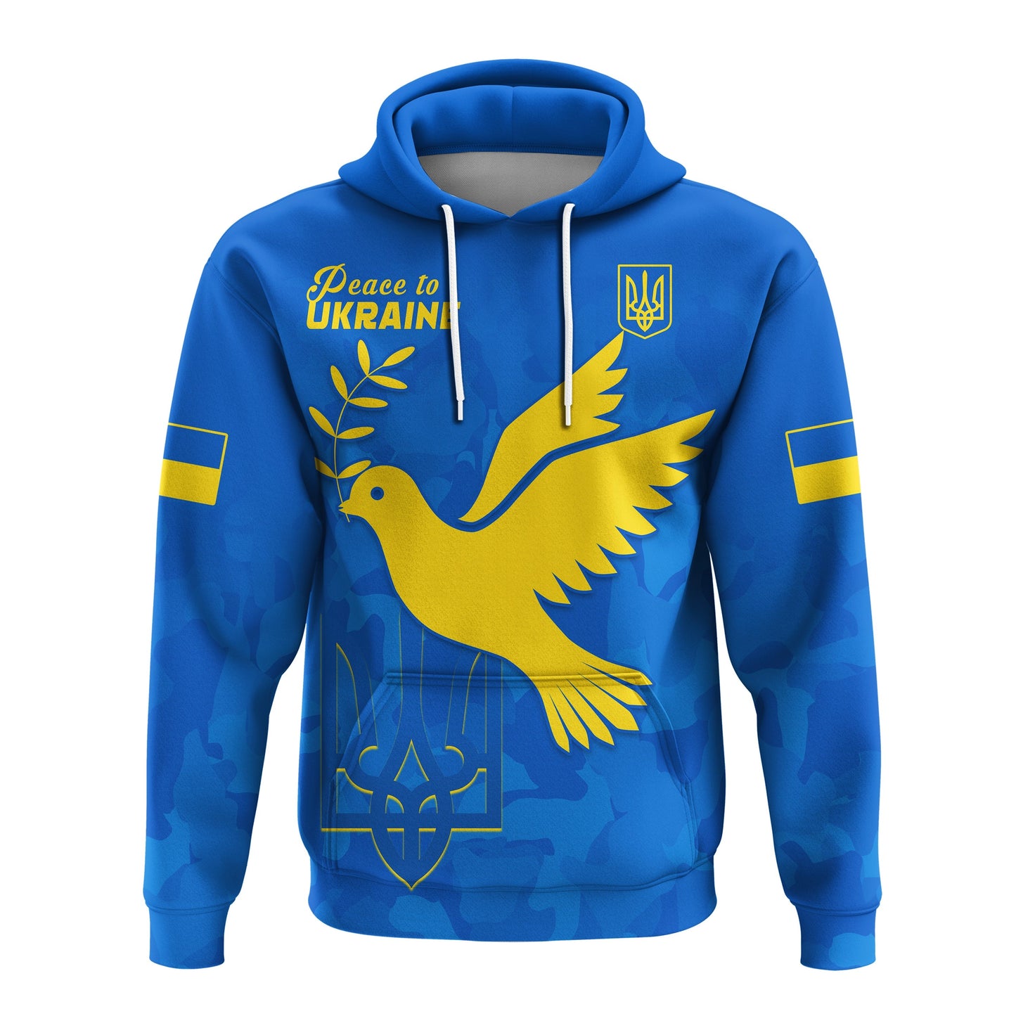 Custom Ukraine Hoodie Always Style Camouflage