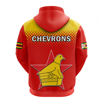 Zimbabwe Cricket Hoodie The Chevrons ODI Style