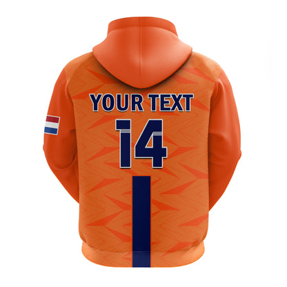 Custom Netherlands Football Hoodie Holland Football 2022