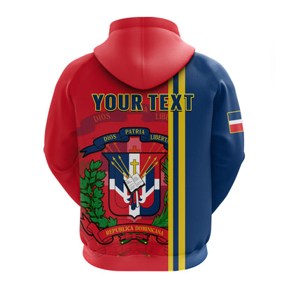 Custom Dominican Republic Hoodie Happy 179 Years Of Independence