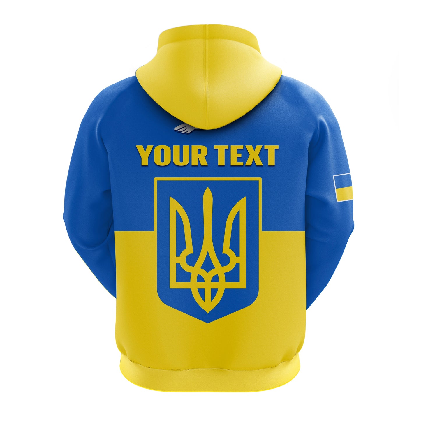 Custom Ukraine Hoodie Stand With Ukrainian Simple Style