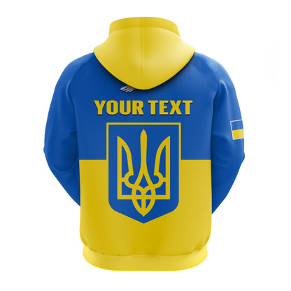 Custom Ukraine Hoodie Stand With Ukrainian Simple Style