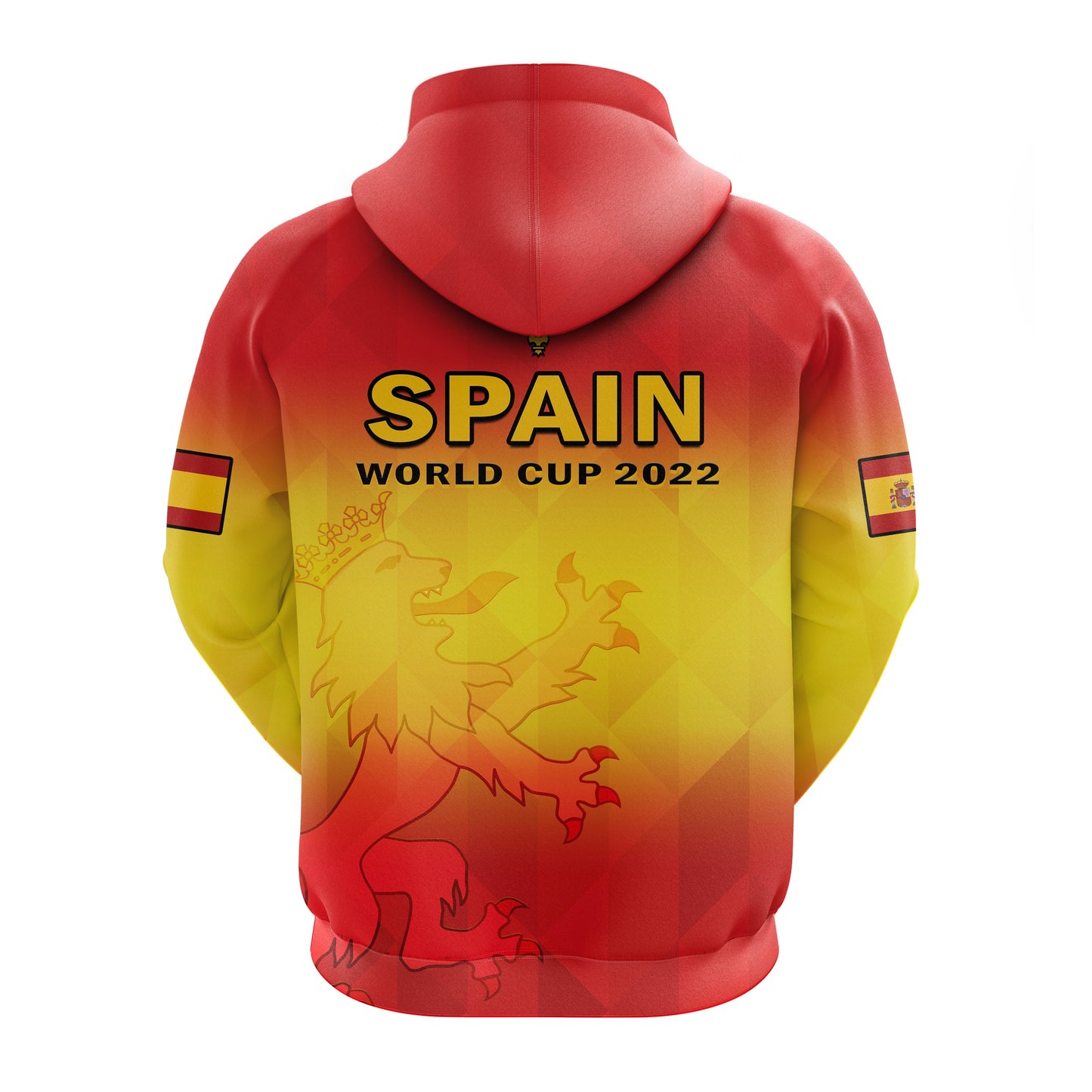 Spain Football Hoodie La Roja Football 2022