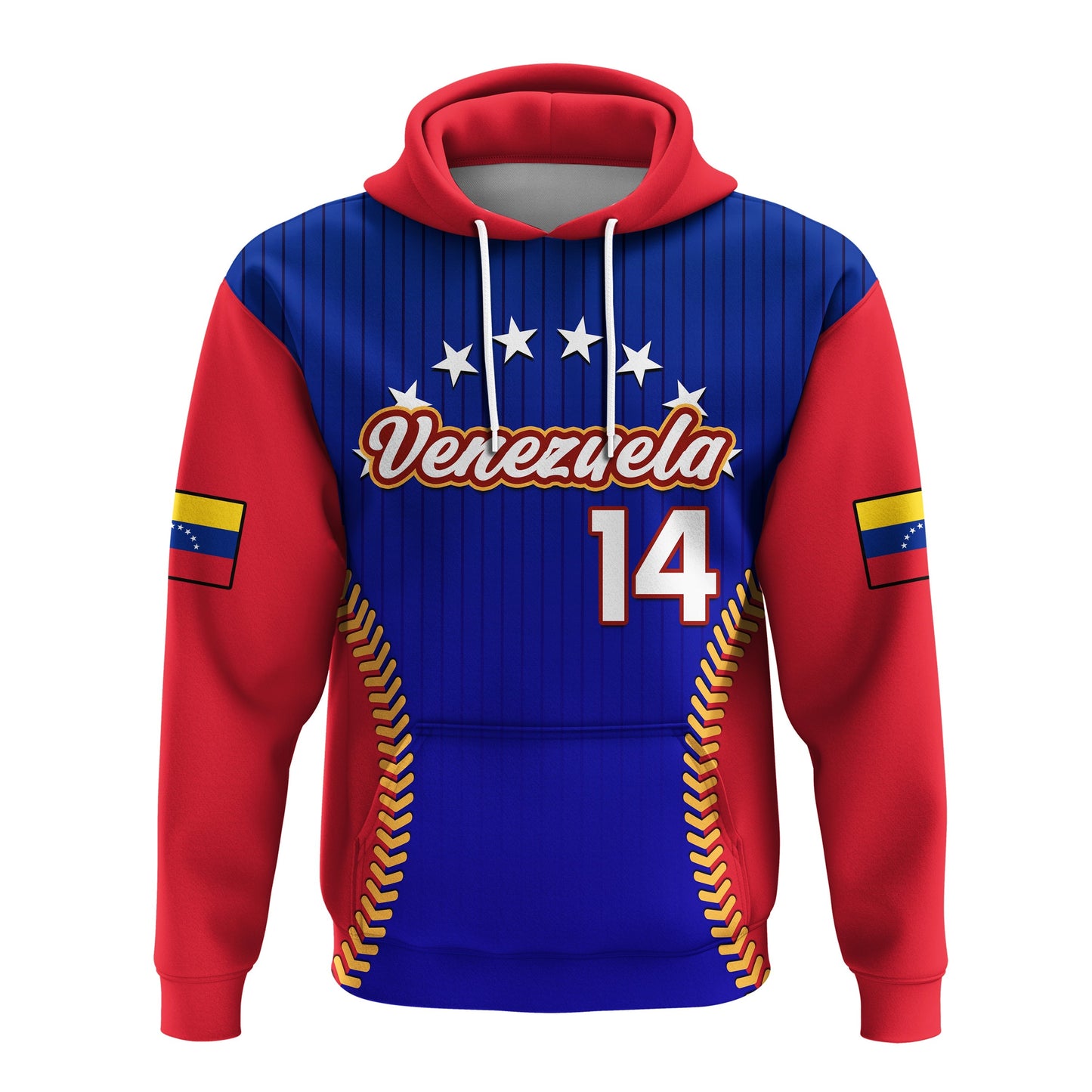 Custom Venezuela 2023 Hoodie Baseball Sporty Version