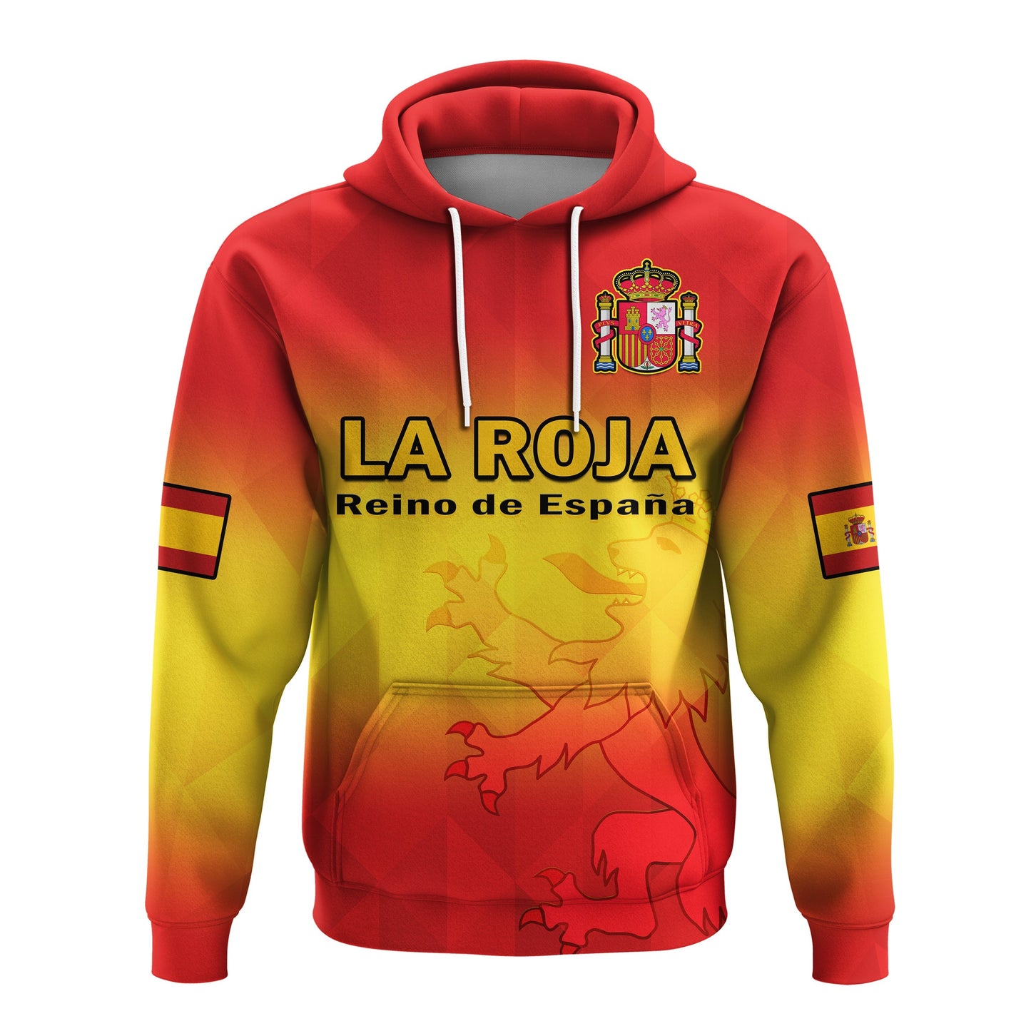 Spain Football Hoodie La Roja Football 2022