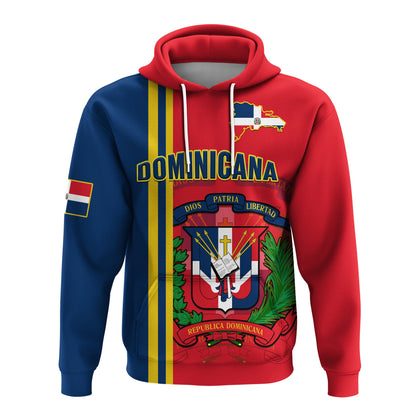 Dominican Republic Hoodie Happy 179 Years Of Independence