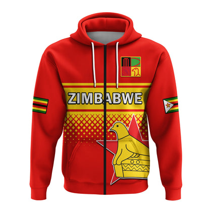 Zimbabwe Cricket Hoodie The Chevrons ODI Style