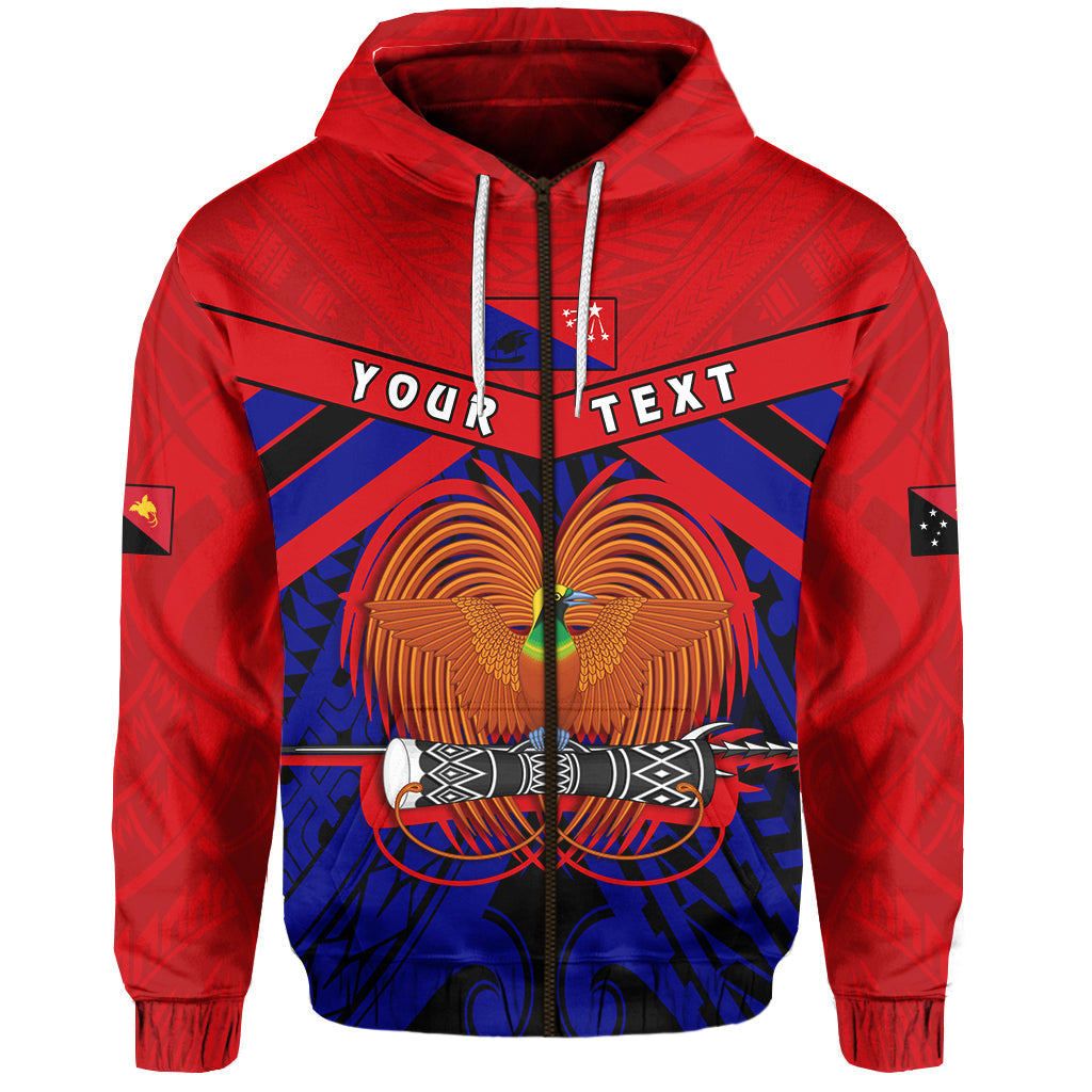 ( Personalised) Central Province Zip Hoodie Papua New Guinea