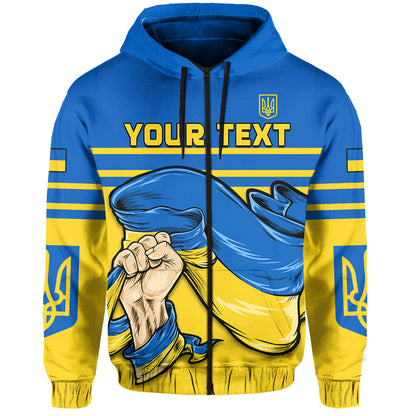 Custom Ukraine Hoodie Strong Ukrainian