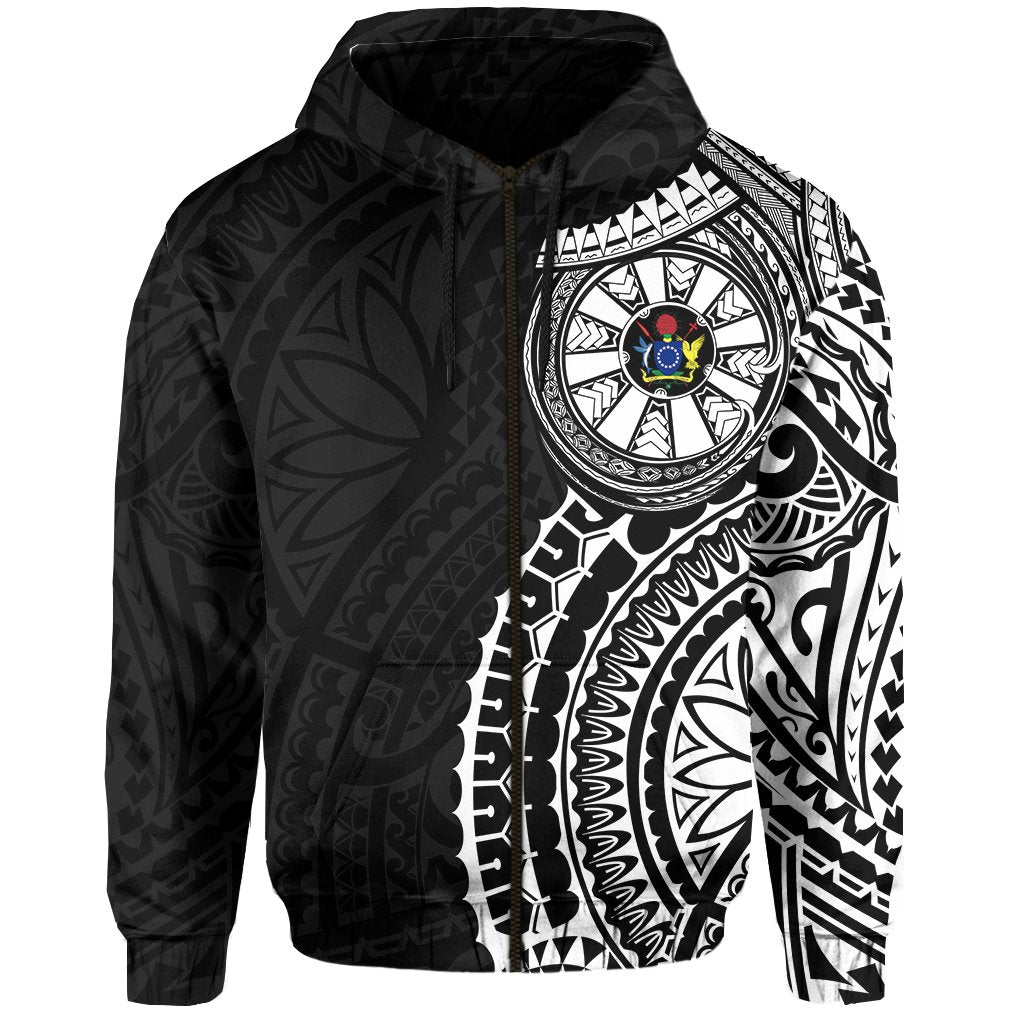 Cook Islands Zip Hoodie Polynesian Cultural The Best For You