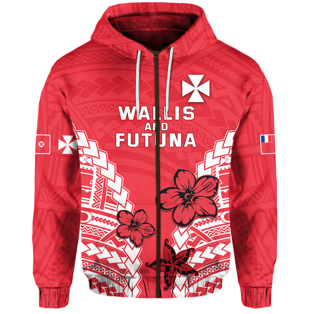 Wallis and Futuna Zip Hoodie Impressive