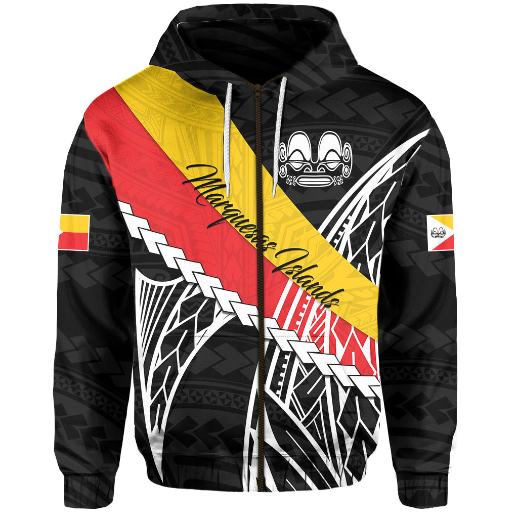 Marquesas Islands Zip Hoodie Style Life