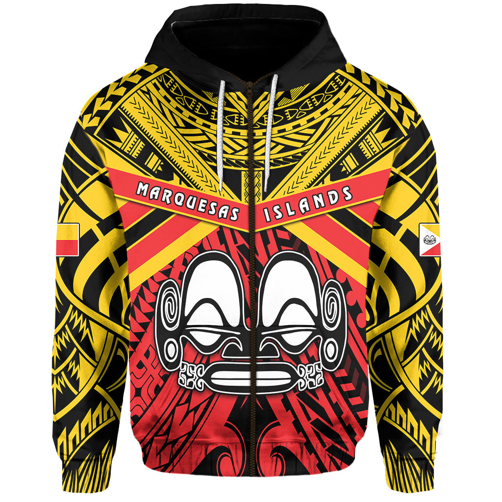 Marquesas Islands Zip Hoodie the One and Only