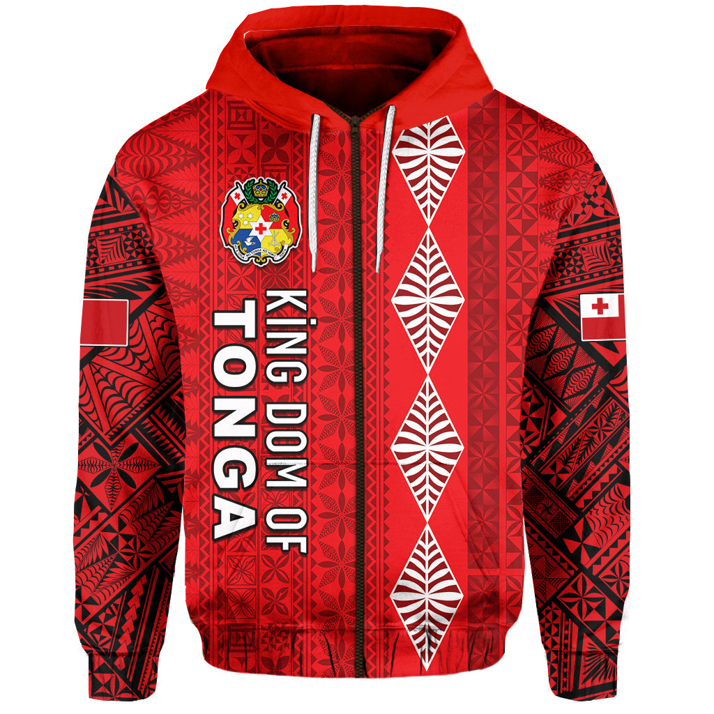 Kingdom of Tonga Zip Hoodie 2021 Tonga National Day