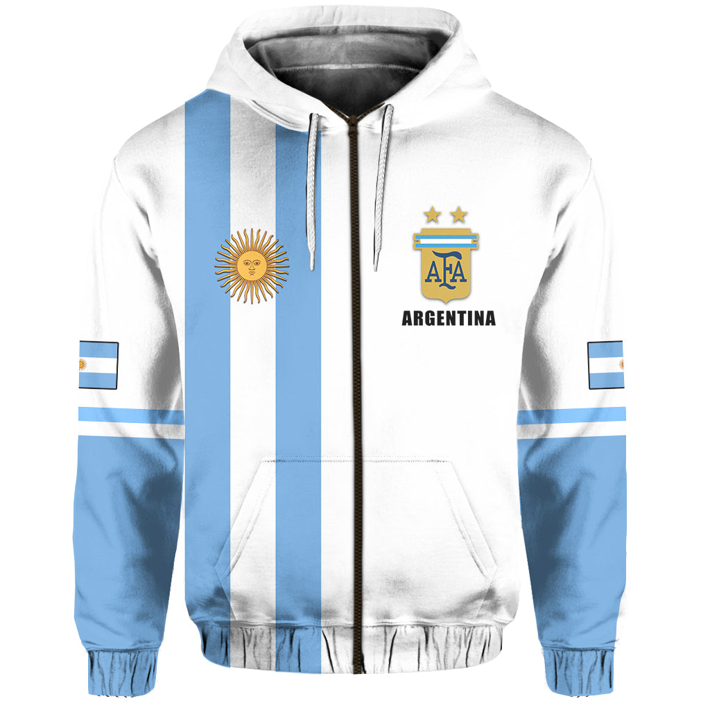 Argentina Zip Hoodie Copa America 2021