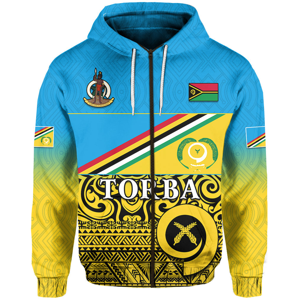 Torba Province Province Zip Hoodie Vanuatu Proud