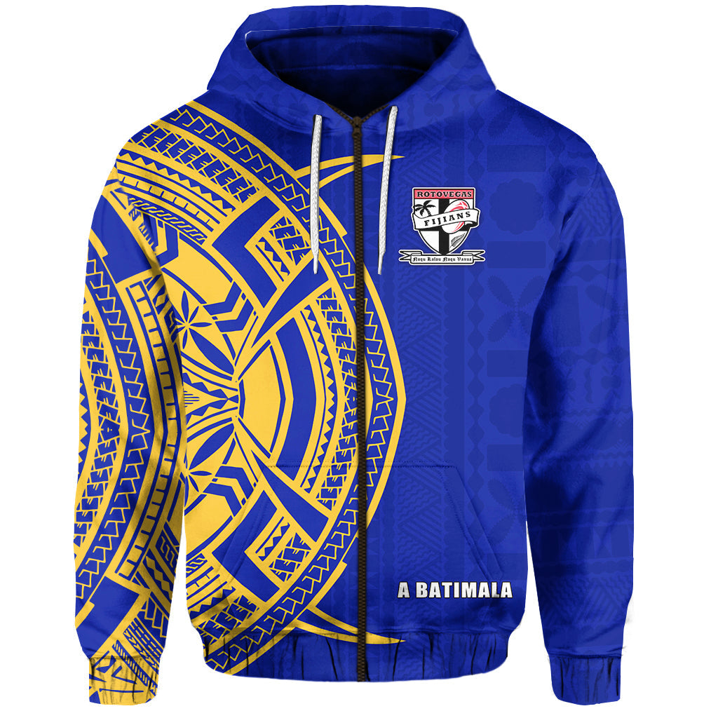 Rotorua Fijian Rugby Zip Hoodie 03