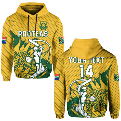 Custom South Africa CrickeHoodie Go Proteas Unique Style