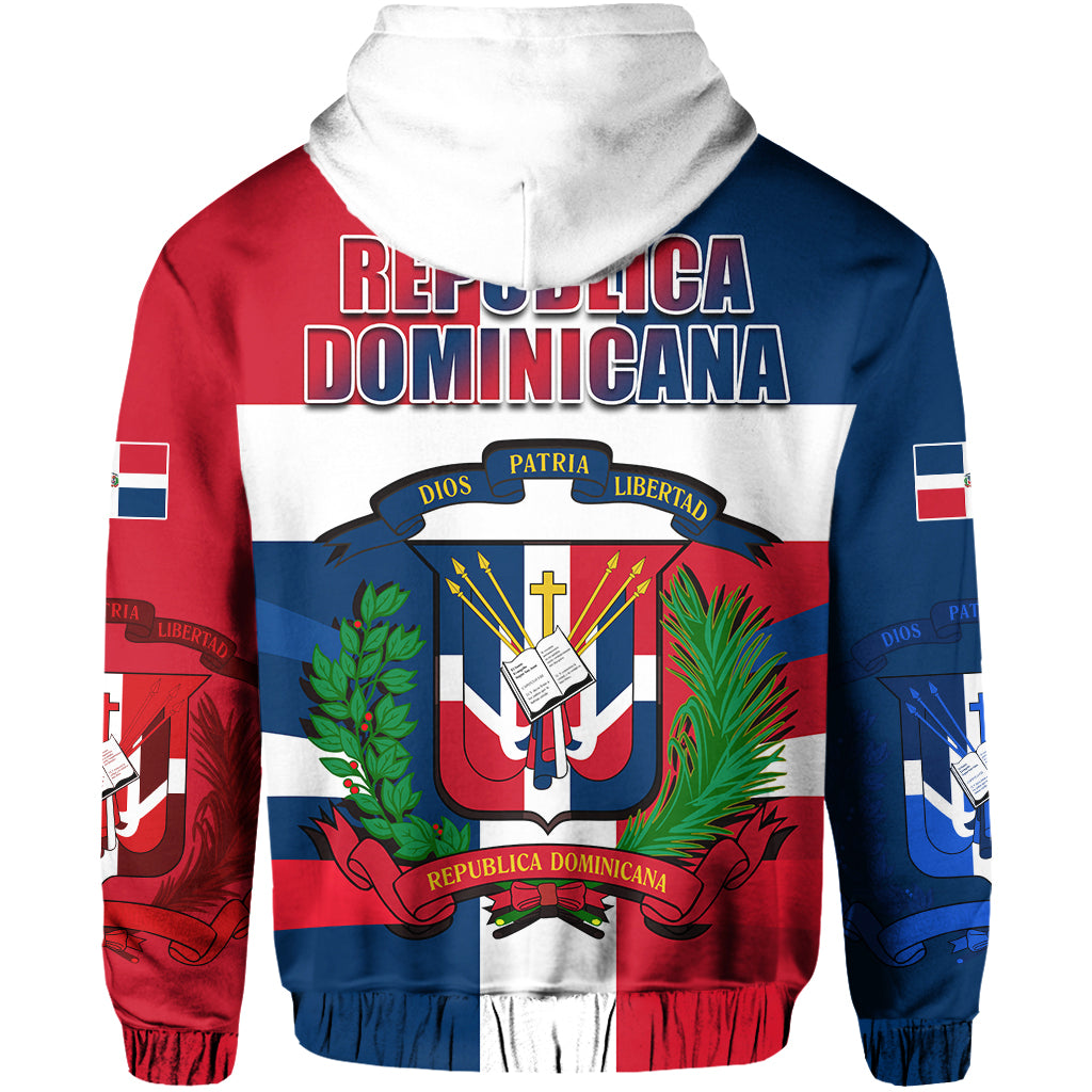 Dominican Republic Hoodie Dominicana Proud Style Flag