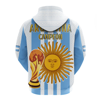Argentina Football Hoodie World Champions 2022 Dream Come True