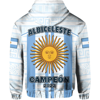 Argentina Football 2022 Hoodie Vamos La Albiceleste