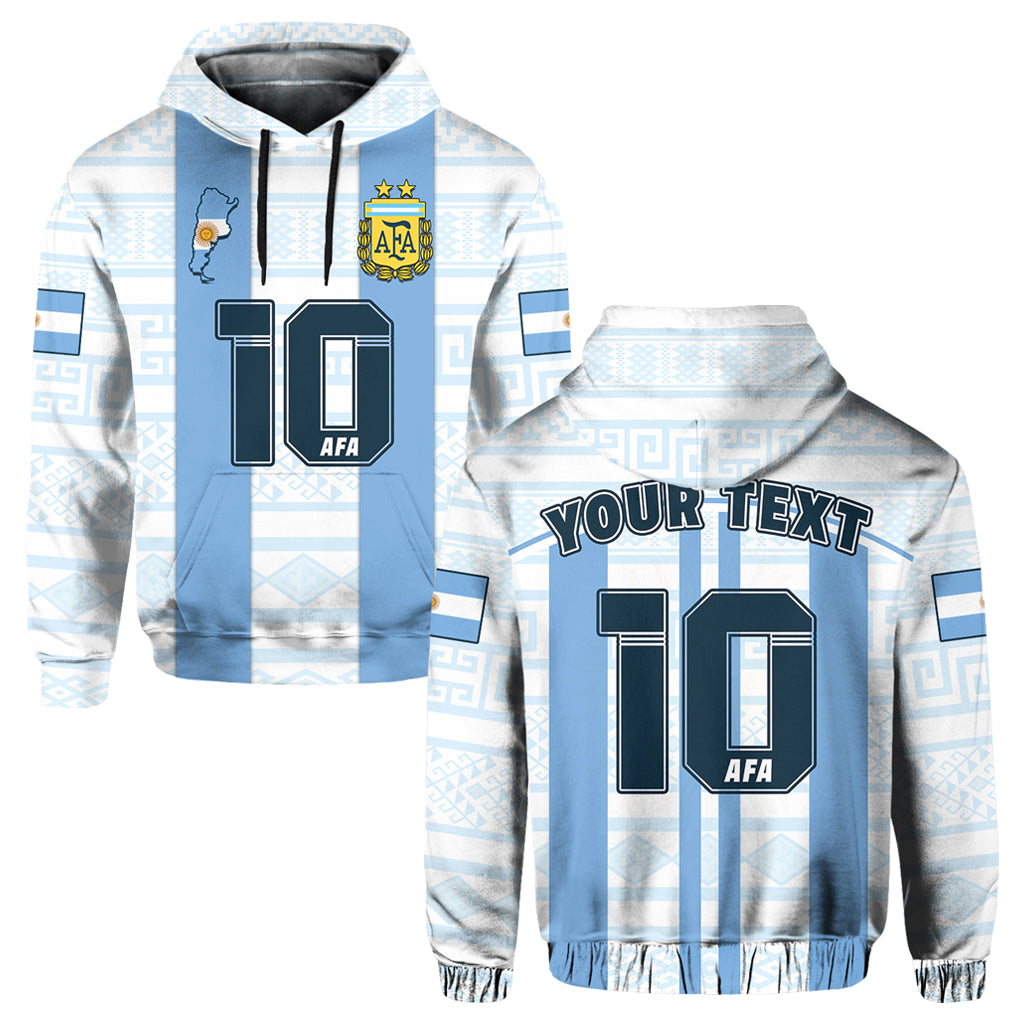 Custom Argentina Football 2022 Hoodie Vamos La Albiceleste