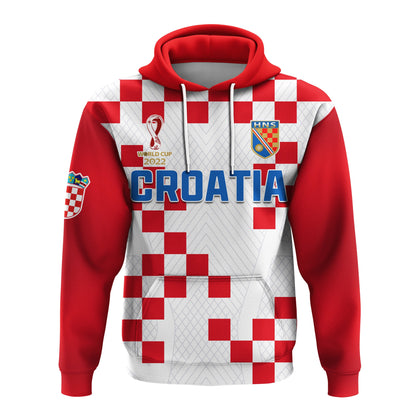 Croatia Football Hoodie Vatreni Hrvatska Champions 2022 World Cup