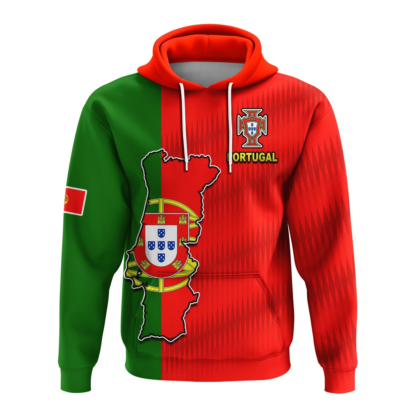 Portugal Football 2022 Hoodie Style Flag Portuguese Champions