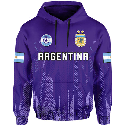 Argentina Football Hoodie Vamos La Albiceleste 2022 Newest Style