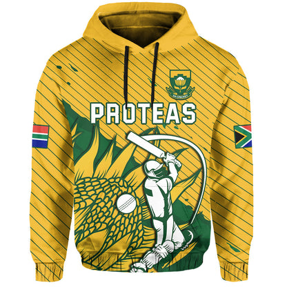 South Africa Cricket Hoodie Go Proteas Unique Style