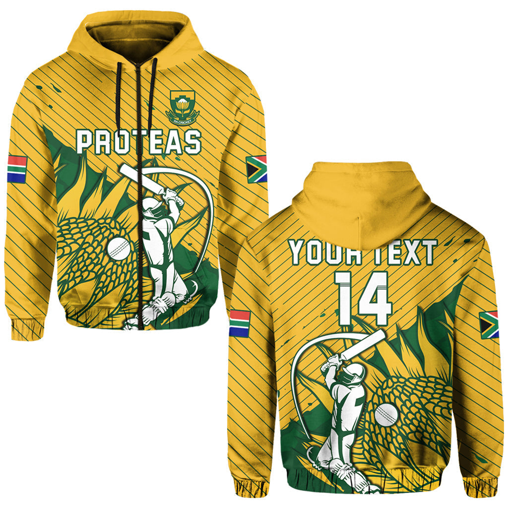 Custom South Africa CrickeHoodie Go Proteas Unique Style