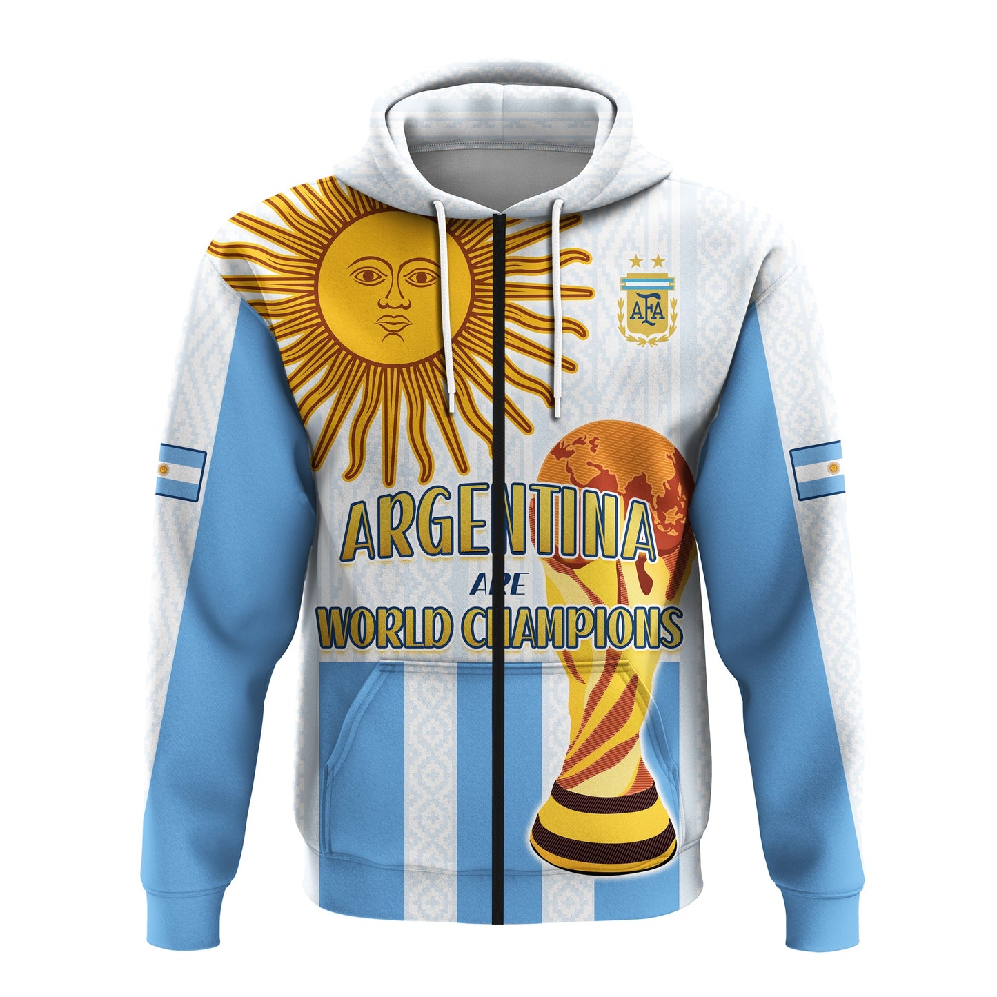 Argentina Football Hoodie World Champions 2022 Dream Come True