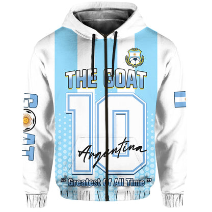 Argentina Football Hoodie Vamos La Albiceleste Soccer World Cup GOAT 2022