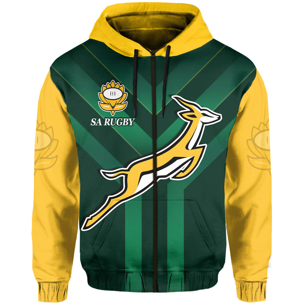 South Africa Rugby Hoodie Springboks King Protea Go Bokke