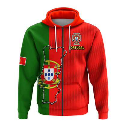Portugal Football 2022 Hoodie Style Flag Portuguese Champions