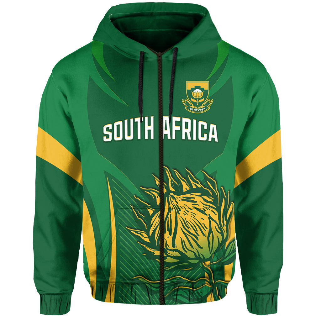 Custom South Africa CrickeHoodie Proteas Champion