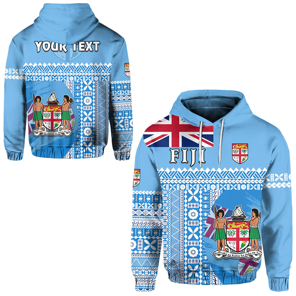 ( Personalised) Fiji Dreamy Hoodie Tapa Pattern