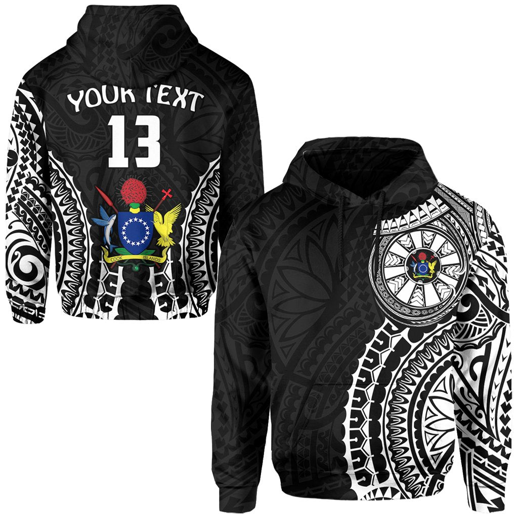 ( Text and Number) Cook Islands Hoodie Polynesian Cultural The Best For You