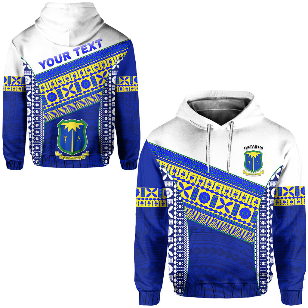 ( Personalised) Natabua High School Fiji Hoodie NHS Polynesian