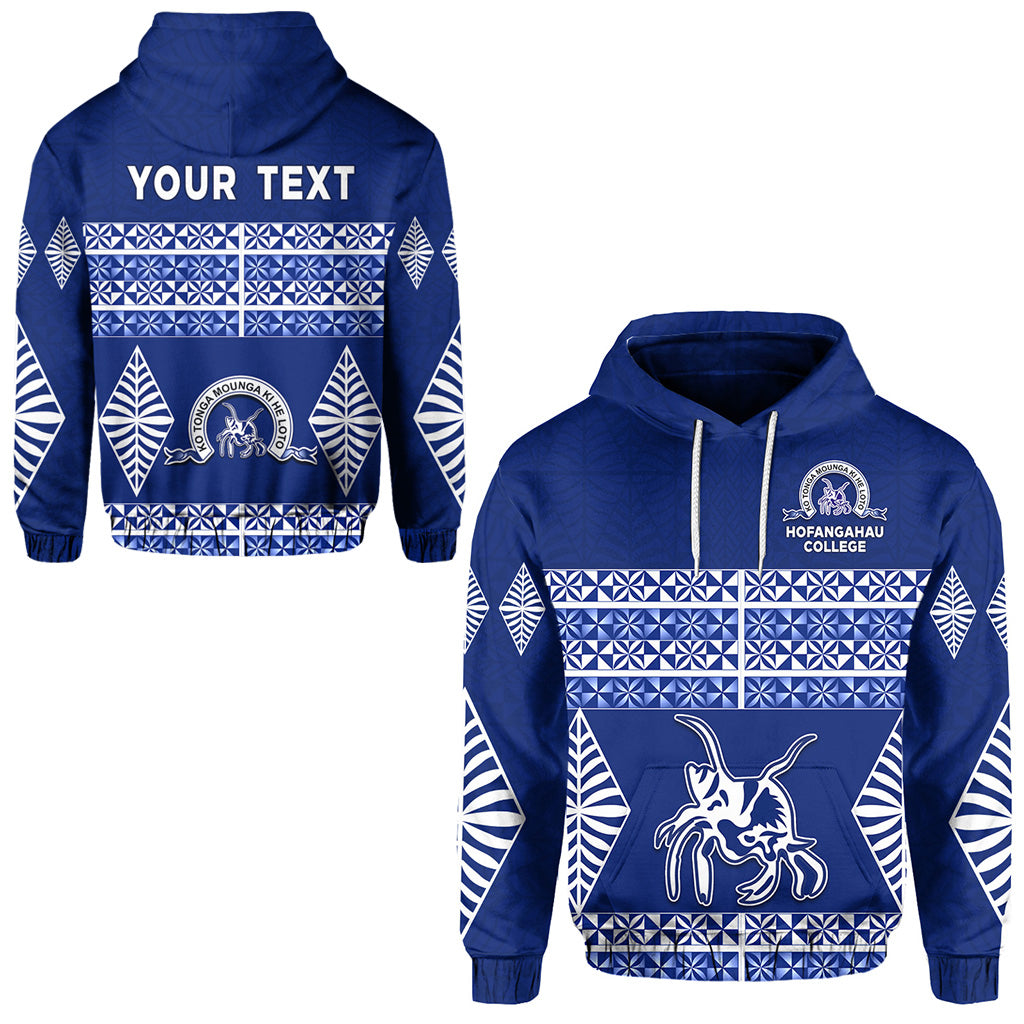 ( Personalised) Hofangahau College Hoodie 'Eua Tonga Pattern